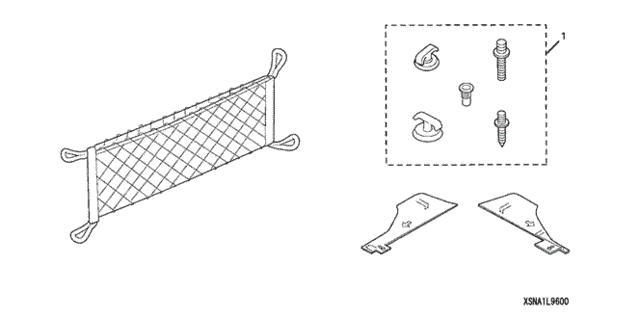 Cargo Net for 2006 Honda Civic #0