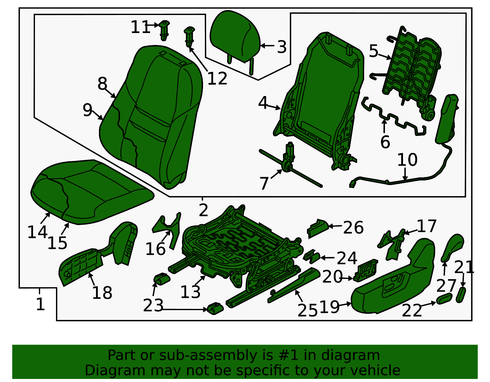 TK48-57-150D-02 - Seat Assembly - 2016-2017 Mazda CX-9 | Mazda Swag