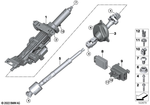 32305A81930 - Steering: Steering Column Adjustment, Electronic for BMW Image