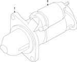 25230AA180 - Unclassified: 2020-2024 Subaru - Starter Solenoid for Subaru: Legacy, Outback Image