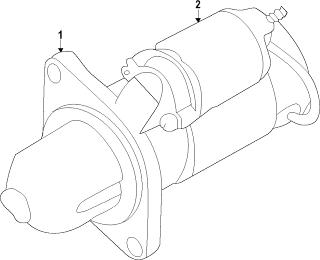 25230AA180 - Electrical: Starter Solenoid for Subaru: Legacy, Outback Image
