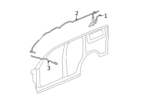Antenna & Radio for 2011 Chevrolet Suburban 1500 #1