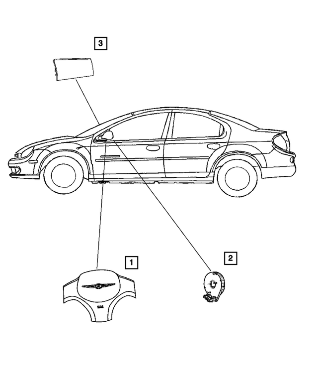 4671945AB - : Clockspring for Mopar Image