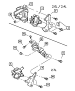 6101759 - Steering: Hex Head Screw And Washer for Mopar Image