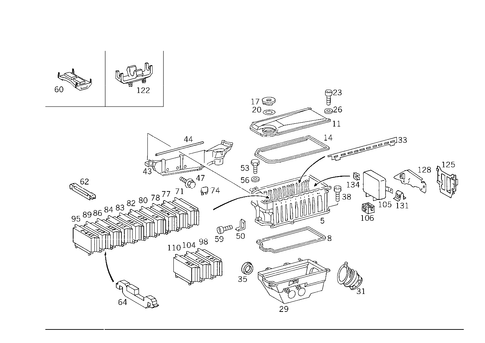 Apparatus Case and Control Units for 1993 Mercedes-Benz 400SEL #0
