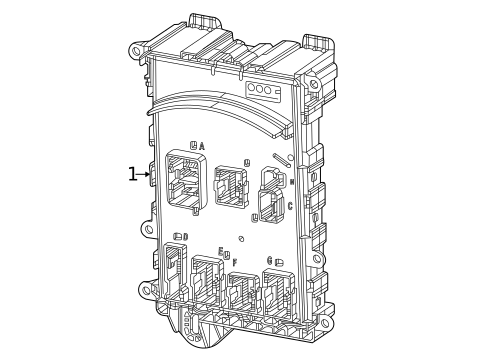 Electrical Components for 2022 Jeep Grand Cherokee L #5