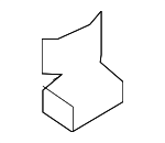 4H0881286 - Body: Extension Bracket for Audi Image image