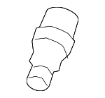 8E0820855AA - HVAC: A/C Service Valve Core for Audi Image