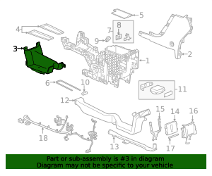 2018-2024 GMC Terrain Front Bracket 84020198 GM | GMPartsDirect.com