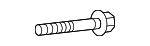 11603681 - Suspension: Strut Bolt for Cadillac: Escalade, Escalade ESV | Chevrolet: Suburban, Tahoe | GMC: Yukon, Yukon XL Image