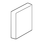 19204839 - Body: Insulator for Pontiac: Vibe Image