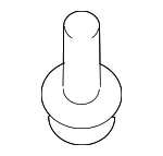 94858899 - Body: Door Weather-strip Fastener for Chevrolet: Prizm | Pontiac: Vibe Image