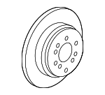 42510TK8A01 - Brakes: Rotor for Honda: Odyssey, Pilot Image image