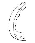 43153STXA01 - : Park Brake Shoes for Honda: Pilot Image