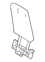7197060D20E0 - Body: Headrest for Lexus Image