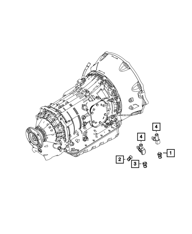 68020004AA - Electrical: Transmission Oil Temp Sensor for Mopar Image
