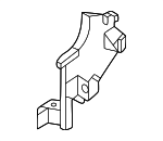 41009625857 - Body: Baffle Plate for BMW: 530i, 530i xDrive, 540i xDrive, 550e xDrive, i5, M5 Image