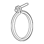 289022T200 - Exhaust: Catalytic Converter Clamp for Hyundai Image