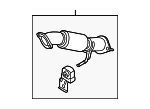 28610S2750 - Exhaust: Front Muffler for Hyundai Image