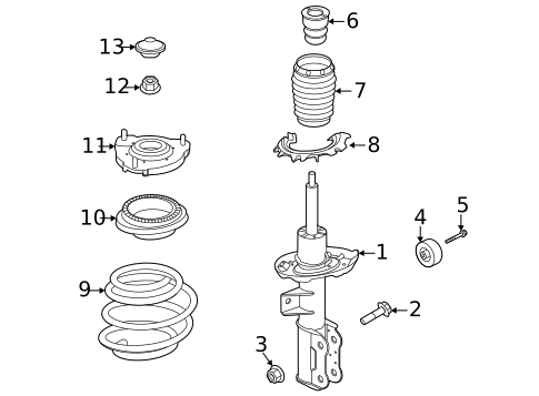 Shocks & Struts for 2024 Kia Sorento #1