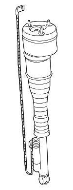 221320931389 - Suspension: Strut for Mercedes-Benz Image