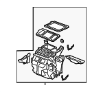 79106SNCA41 - : HVAC Unit Case for Honda: Civic Image