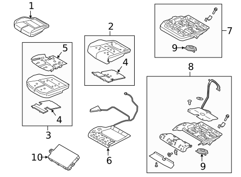 Heated Seats for 2020 Lincoln Corsair #2