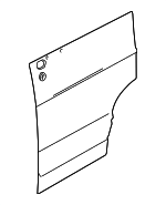 55346554 - Body: Outer Panel for Dodge: B1500, B2500, B3500, Ram 1500 Van, Ram 2500 Van, Ram 3500 Van Image