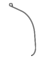 90091800540 - Cooling System: Vacuum Hose for Porsche: 718 Boxster, 718 Cayman, 911, Cayman Image