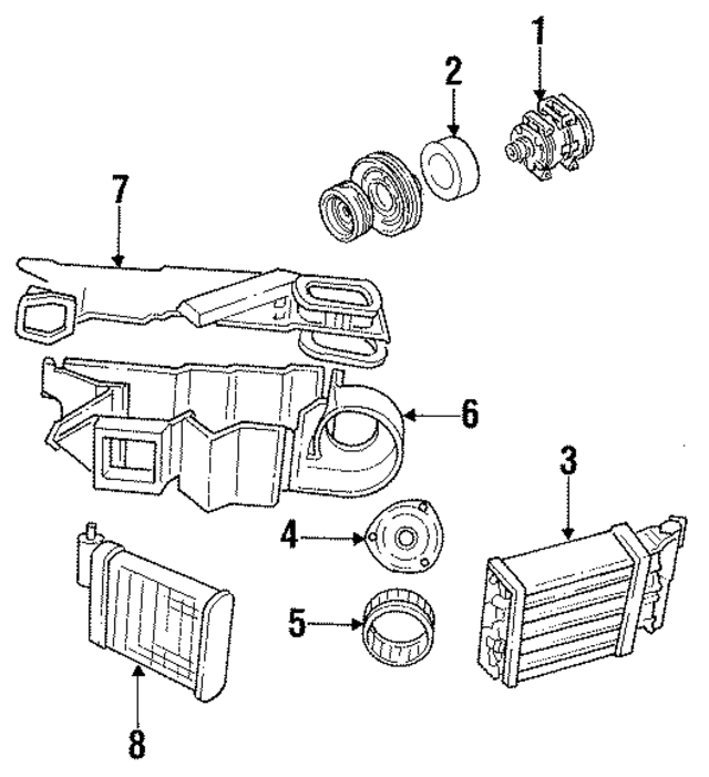 4443131 - HVAC: Compressor for Mopar Image