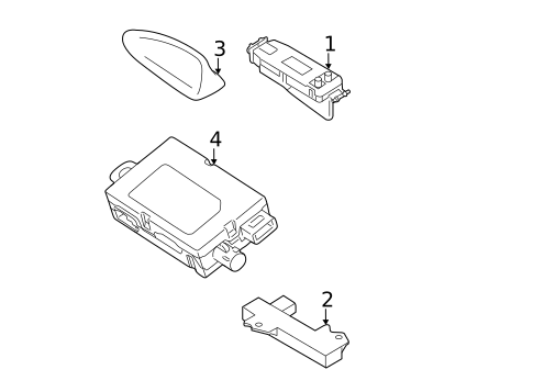 Antenna & Radio for 2017 Volvo S60 Cross Country #0