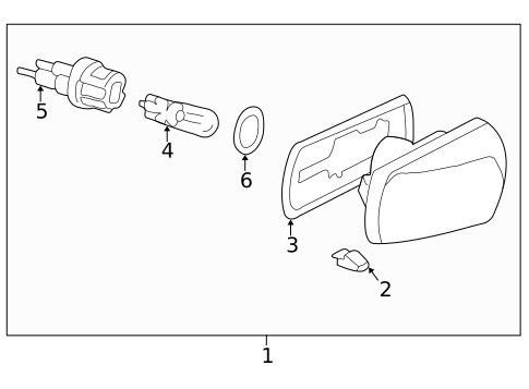 Side Repeater Lamps for 2003 Saab 9-3 #0