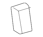 7512930010 - Body: Lift Gate Cushion for Lexus: CT200h, ES250, ES300h, ES350, GX550, NX200t, NX250, NX300, NX300h, NX350, NX350h, NX450h+, RC F, RC200t, RC300, RC350, RX350, RX350h, RX350L, RX450h, RX450h+, RX450hL, RX500h, RZ300e, RZ450e Image