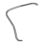 6788178010 - Body: Body Weather-strip for Lexus: NX200t, NX300, NX300h Image