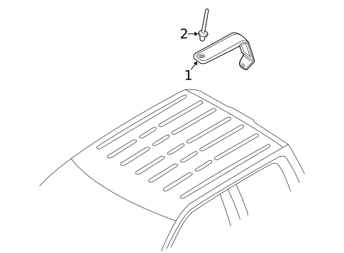 Exterior Trim - Cab for 2014 Ford F-150 #0