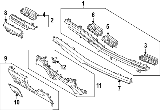 84795R0AD0M2P - : Trim Molding for Kia Image