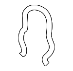 1J0121142 - Cooling System: Upper Hose Spring for Porsche: Macan Image