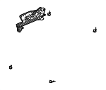 81260SDAA01 - Body: Slide Rail for Honda: Accord Image