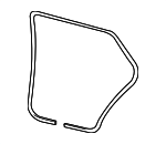 1K98397025AP - Body: Door Seal for Volkswagen: Jetta Image