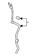 95810631025 - Cooling System: Cooling Pipe for Porsche: Cayenne Image