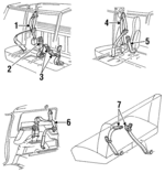 F2TZ98611B09D - Electrical: Retractor for Ford: Bronco Image
