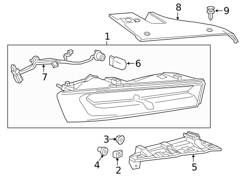Tail Lamps for 2021 Chevrolet Malibu #13