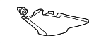 84131S5PA01ZC - Body: Upper Quarter Trim for Honda: Civic Image