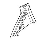 83270CU000 - Body: Rear Applique for Genesis: GV60 Image