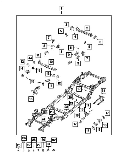 Frames for 2021 Jeep Wrangler #0