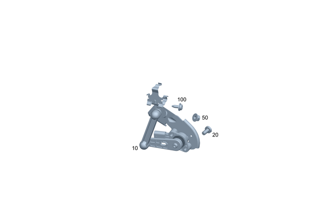 8272 - Rear Axle: Nut for Mercedes-Benz Image image