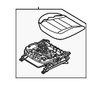88100B0600K5K - : Cushion Assembly for Kia: Forte Image