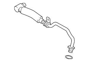 11538650086 - Fuel System: Coolant Line for BMW: 540i, 540i xDrive, 740i, 740i xDrive, 745e xDrive, 840i, 840i Gran Coupe, 840i xDrive, 840i xDrive Gran Coupe, M240i, M240i xDrive, M340i, M340i xDrive, M440i, M440i Gran Coupe, M440i xDrive, M440i xDrive Gran Coupe, X3, X4, X5, X6, X7, Z4 Image