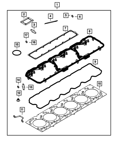 Engine Identification, Service Engines & Engine Service Kits for 2018 Ram 3500 #0