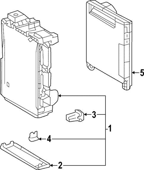 Fuse & Relay for 2023 Toyota Corolla Cross #1
